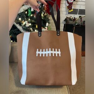 Football tote bag large